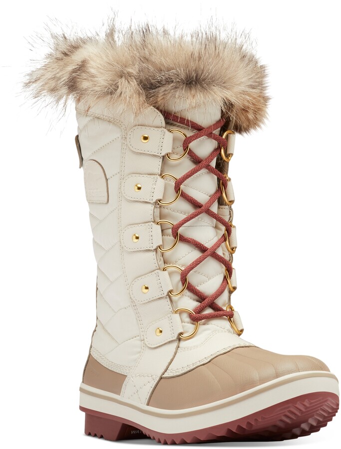 sorel boots beige