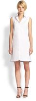 Thumbnail for your product : Saks Fifth Avenue Sleeveless Poplin Shirtdress