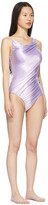 Thumbnail for your product : Isa Boulder SSENSE Exclusive Purple Dune One-Piece Swimsuit