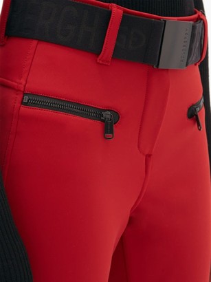 Goldbergh Paris Slim-fit Stirrup Soft-shell Ski Trousers - Red