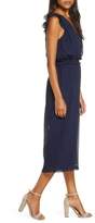 Thumbnail for your product : Adelyn Rae Clara Ruffle Sleeve Chiffon Jumpsuit