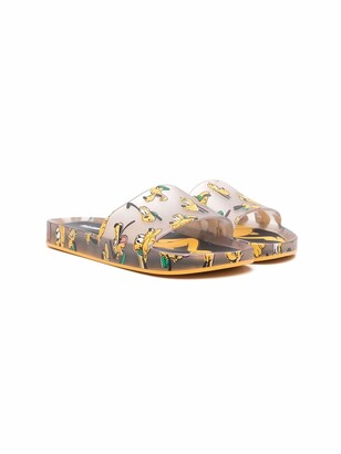 Luisaviaroma Boys Shoes Sandals Pluto Scented Rubber Slide Sandals 
