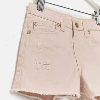 kind society River Island Mini Girls Pink Denim Shorts