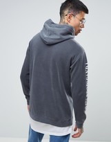 Thumbnail for your product : Obey Quickstrike Hoodie With Sleeve Print