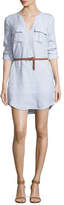 Thumbnail for your product : Joie Rathana Chambray Belted Dress