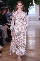 Thumbnail for your product : Valentino Zandra Leopard cady gown