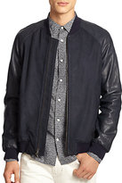 Thumbnail for your product : Leather Baseball Jacket