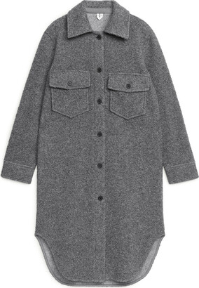 Arket long pile overshirt Clearance