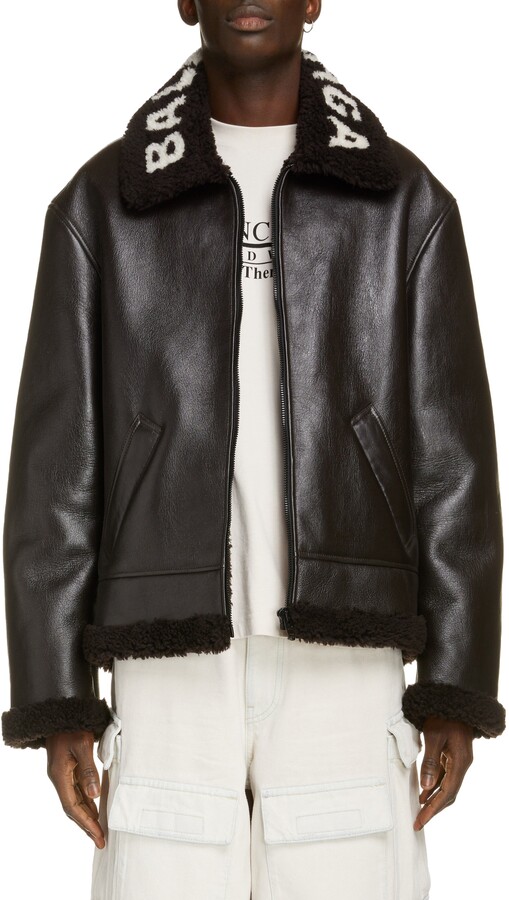 Balenciaga Leather jackets for Men  Online Sale up to 30 off  Lyst