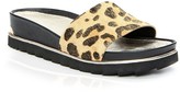 Thumbnail for your product : Donald J Pliner Leopard Print Sandals - Cava Slide