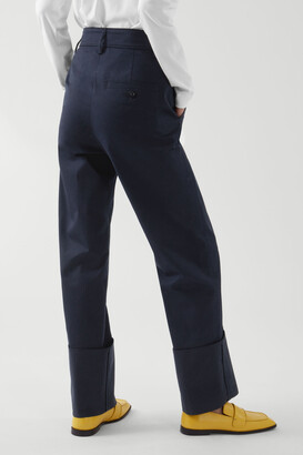 COS Regular-Fit Turn-Up Chinos - ShopStyle Casual Pants