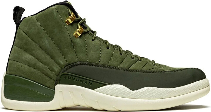retro 12s green