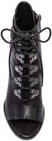Thumbnail for your product : Luxury Rebel Cara Lace Up Open Toe Booties