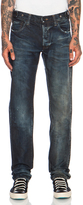 Thumbnail for your product : PRPS Japan Distressed Washed Jean in Midnight