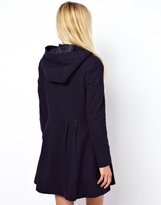 Thumbnail for your product : ASOS Hooded Duffle Coat