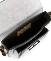 Thumbnail for your product : Brunello Cucinelli Metallic Leather Mini Crossbody Bag
