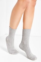 Thumbnail for your product : Urban Outfitters Short Rib Slouchy Crew Sock