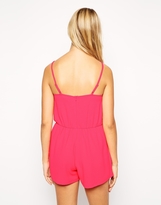 Thumbnail for your product : ASOS Playsuit in Crepe