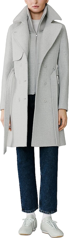 Soia & Kyo Fabianne Classic Notch Collar Coat