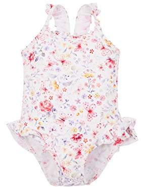 Mothercare Girl's Butterfly Swimsuit,(Manufacturer Size: 104 Cms)