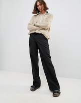Thumbnail for your product : Wood Wood Petra Relaxed Wide Leg Wool Blend Pants
