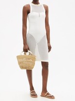 Thumbnail for your product : Solid & Striped The Carson Technical Mesh Mini Sundress - White