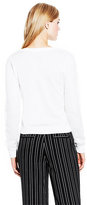 Thumbnail for your product : Vince Camuto Mesh Overlay Sweater
