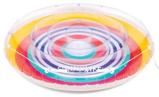 Sunnylife Luxe Twin Round Inflatable Pool Ring
