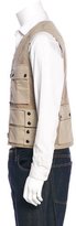 Thumbnail for your product : Belstaff Carnforth Leather-Trimmed Vest w/ Tags
