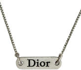 Thumbnail for your product : Christian Dior Logo Necklace