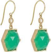 Thumbnail for your product : Irene Neuwirth Diamond, Chrysoprase & Gold Drop Earrings