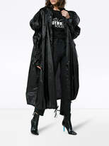 Thumbnail for your product : Blindness oversized puff shoulder coat