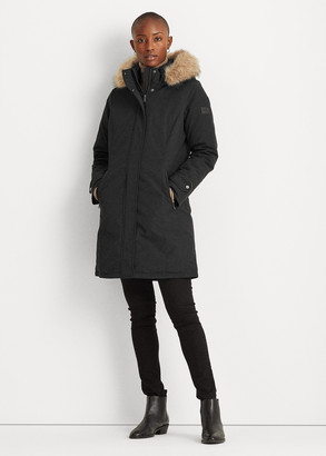 Hooded expedition down coat Clearance