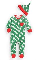 Thumbnail for your product : Offspring Reindeer One-Piece & Hat (Baby Boys)