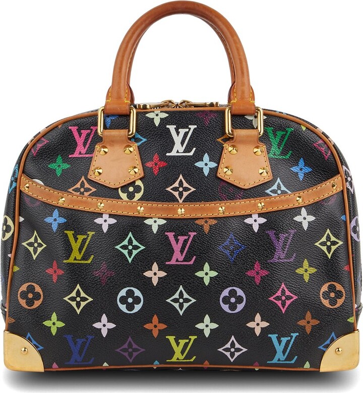 Louis Vuitton Black Monogram Multicolore Canvas Trouville (Authentic Pre- Owned) - ShopStyle Shoulder Bags