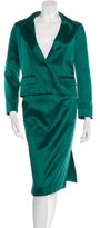 Thumbnail for your product : Oscar de la Renta Spring 2016 Satin Skirt Suit