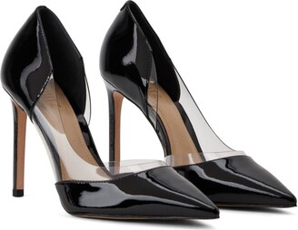 Schutz 105mm Pointed-Toe Leather Pumps