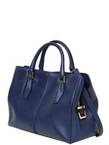 Thumbnail for your product : Tod's D-Cube Small Soft Leather Tote Bag