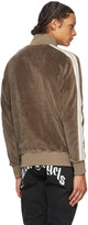 Thumbnail for your product : Palm Angels Brown Chenille Track Jacket