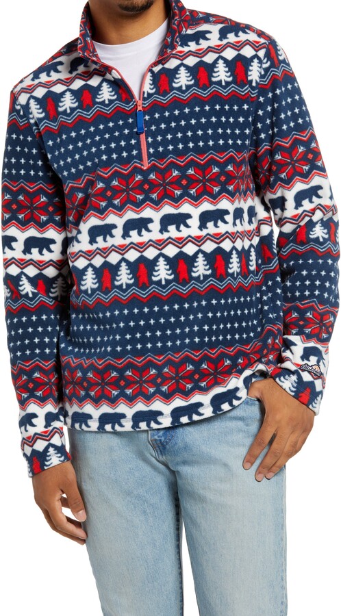 chubbies half zip