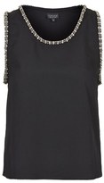 Thumbnail for your product : Topshop Gem Armhole Shell Top