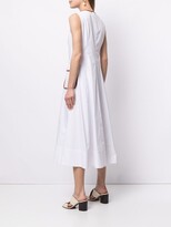 Thumbnail for your product : STAUD Bait contrast-trim dress
