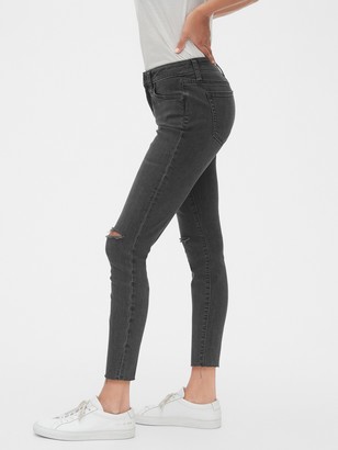 gap mid rise true skinny ankle jeans