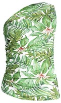 Thumbnail for your product : Chiara Boni La Petite Robe Onnys Palm Leaf-Print Swimsuit Top