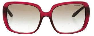 Tiffany & Co. Tinted Square Sunglasses w/ Tags