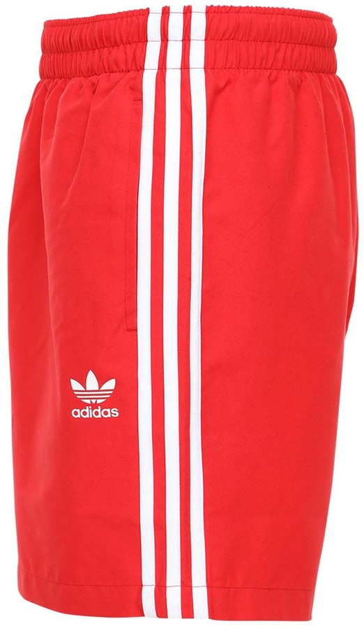 adidas 3-Stripes Swim Shorts - ShopStyle