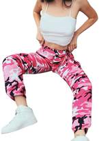 Thumbnail for your product : Tootu Pant Tootu Women Sports Camo Cargo Pants Outdoor Casual Camouflage Trousers Jeans (L, )