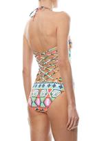 Thumbnail for your product : Mara Hoffman Astrodreamer-print swimsuit