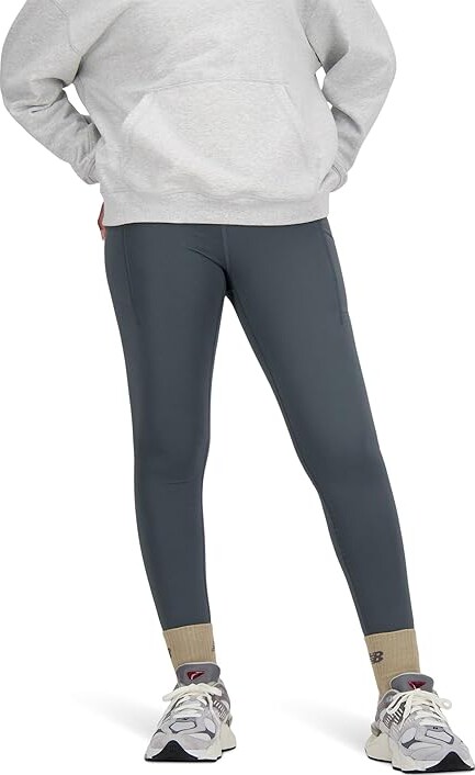 New Balance Harmony Pocket High-Rise Leggings 27 Women's Clothing Graphite : LG 27