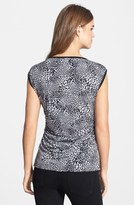 Thumbnail for your product : Vince Camuto 'Glacier Leopard' Keyhole Top